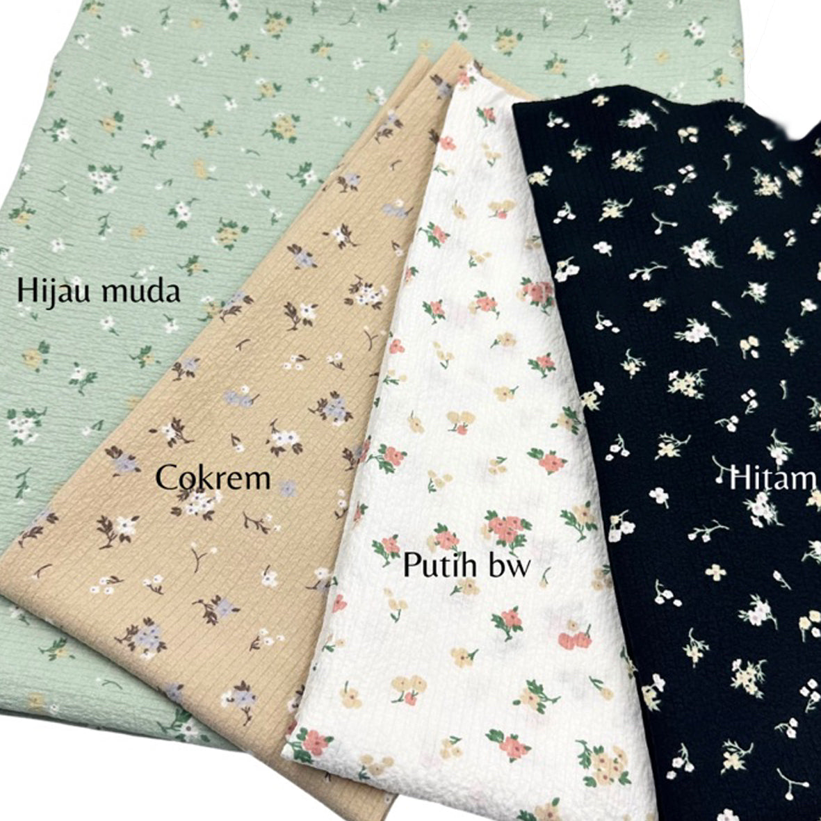 Floral Sera fabric suitable for tops/dresses/skirts