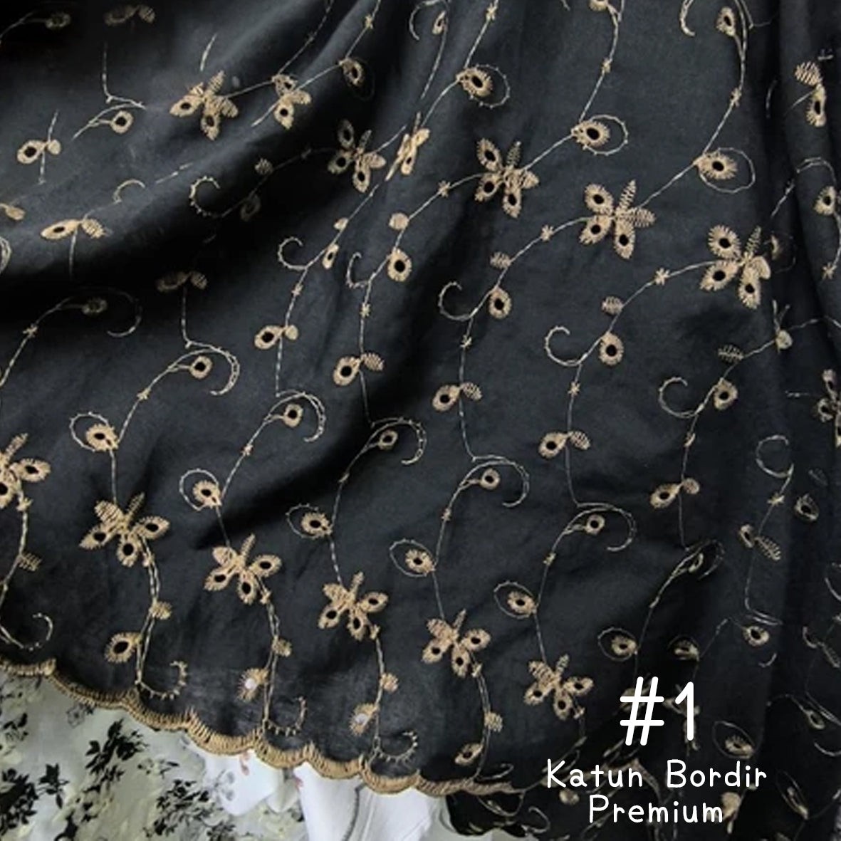 刺繡布 Bordir 1/1 Premium