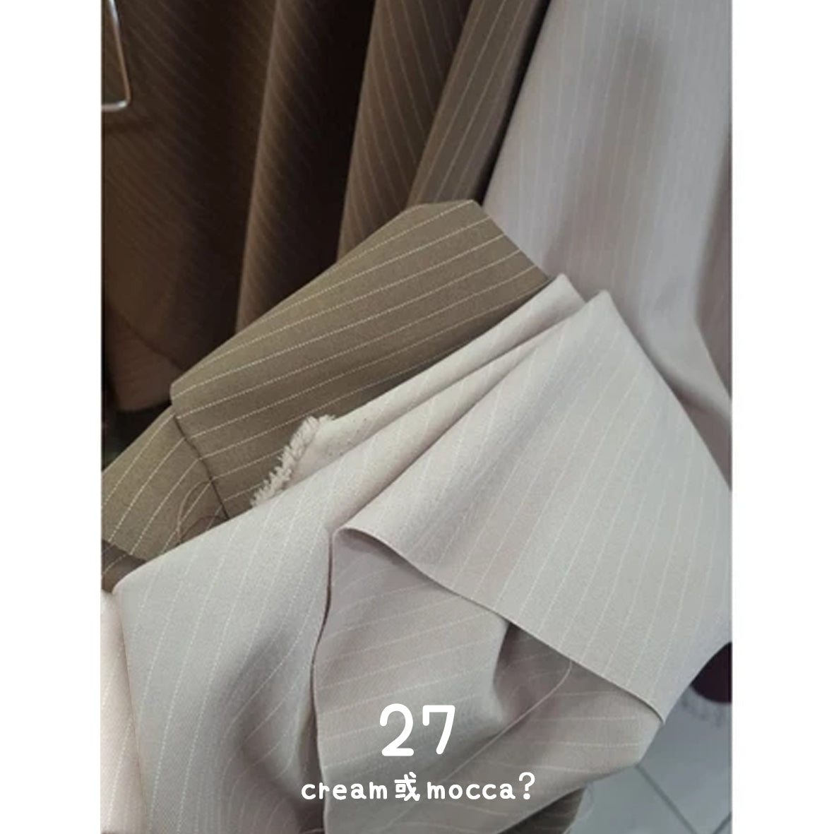 Semi Wool 進口布料 [2-27]