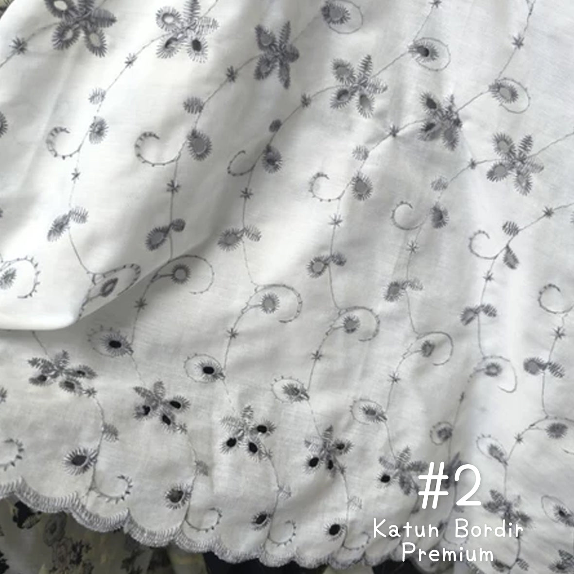 刺繡布 Bordir 1/1 Premium