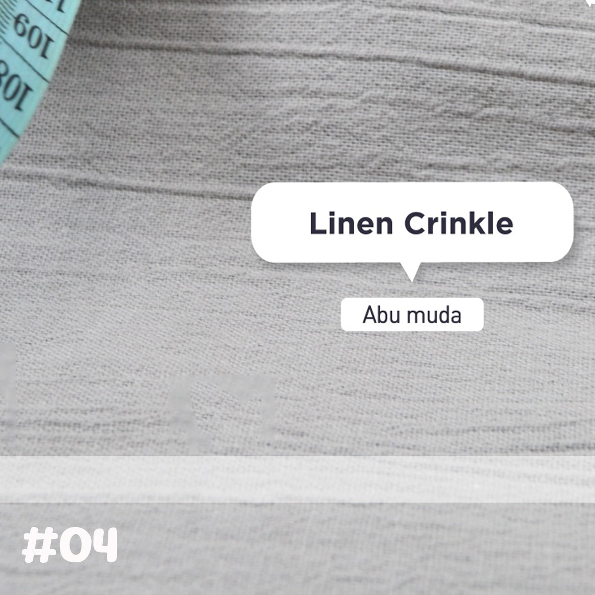 Linen Crinkle棉麻布 適合上衣/連身裙