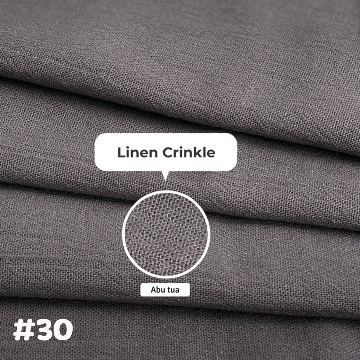 Linen Crinkle棉麻布 適合上衣/連身裙