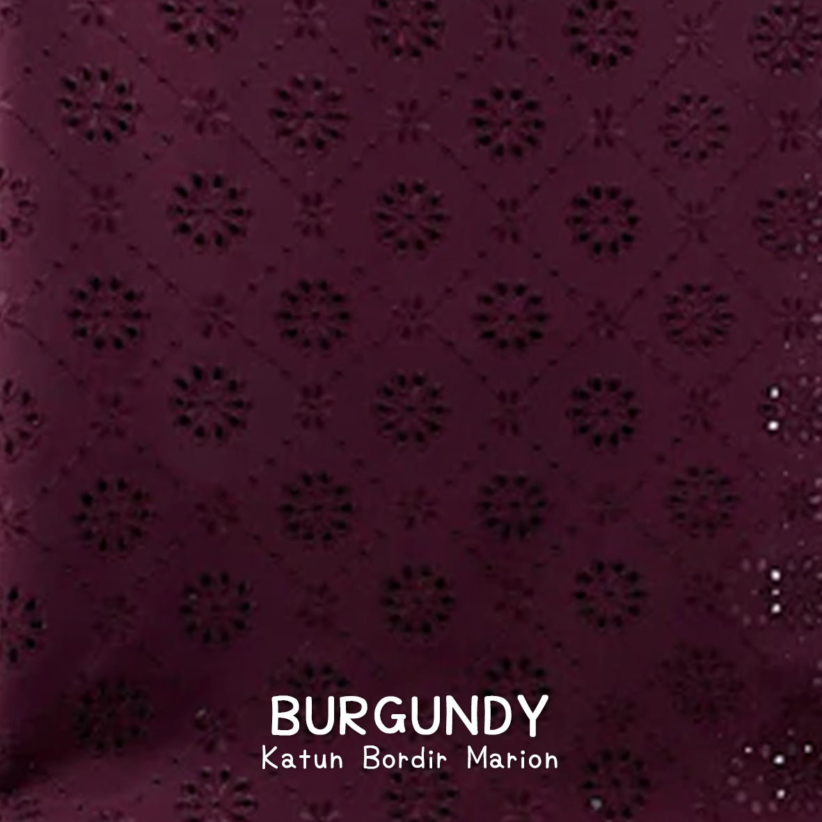 刺繡布 Bordir 1/1 Marion