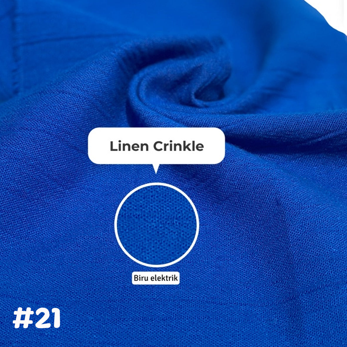 Linen Crinkle棉麻布 適合上衣/連身裙