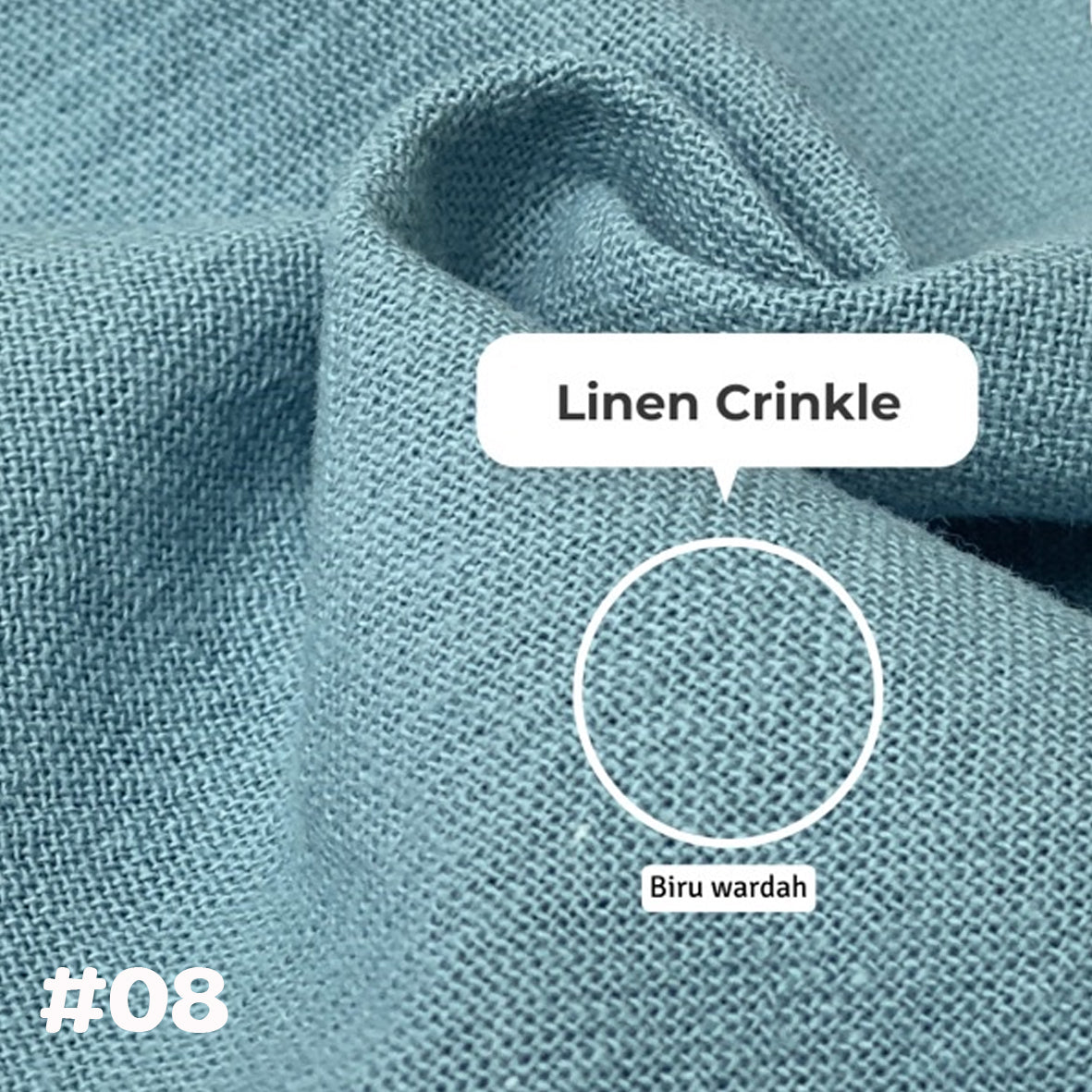 Linen Crinkle棉麻布 適合上衣/連身裙