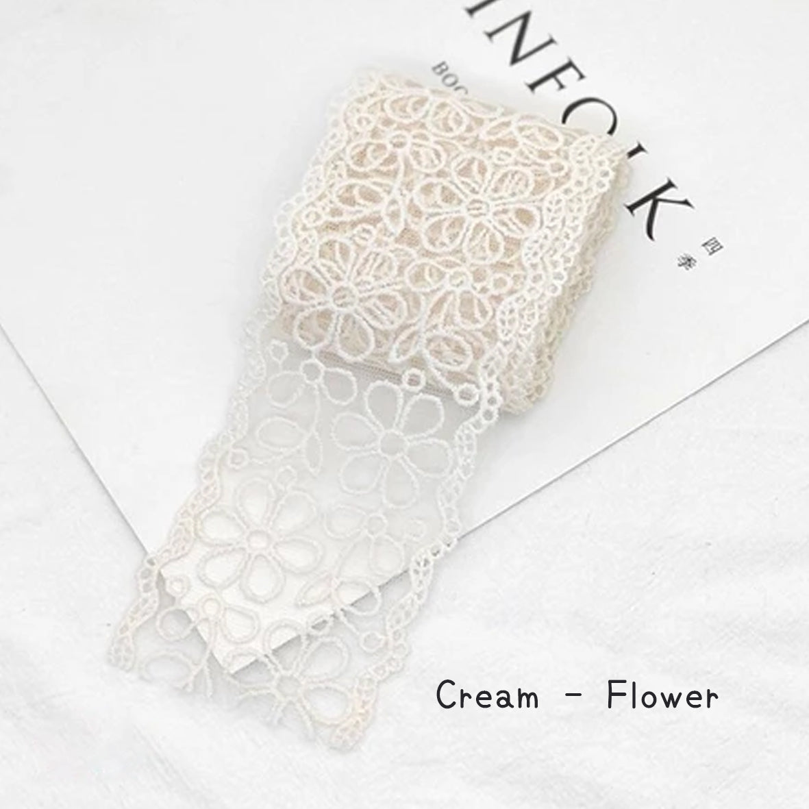 蕾絲【愛心、花卉、葉子】 ~ 闊 6cm-7.5cm