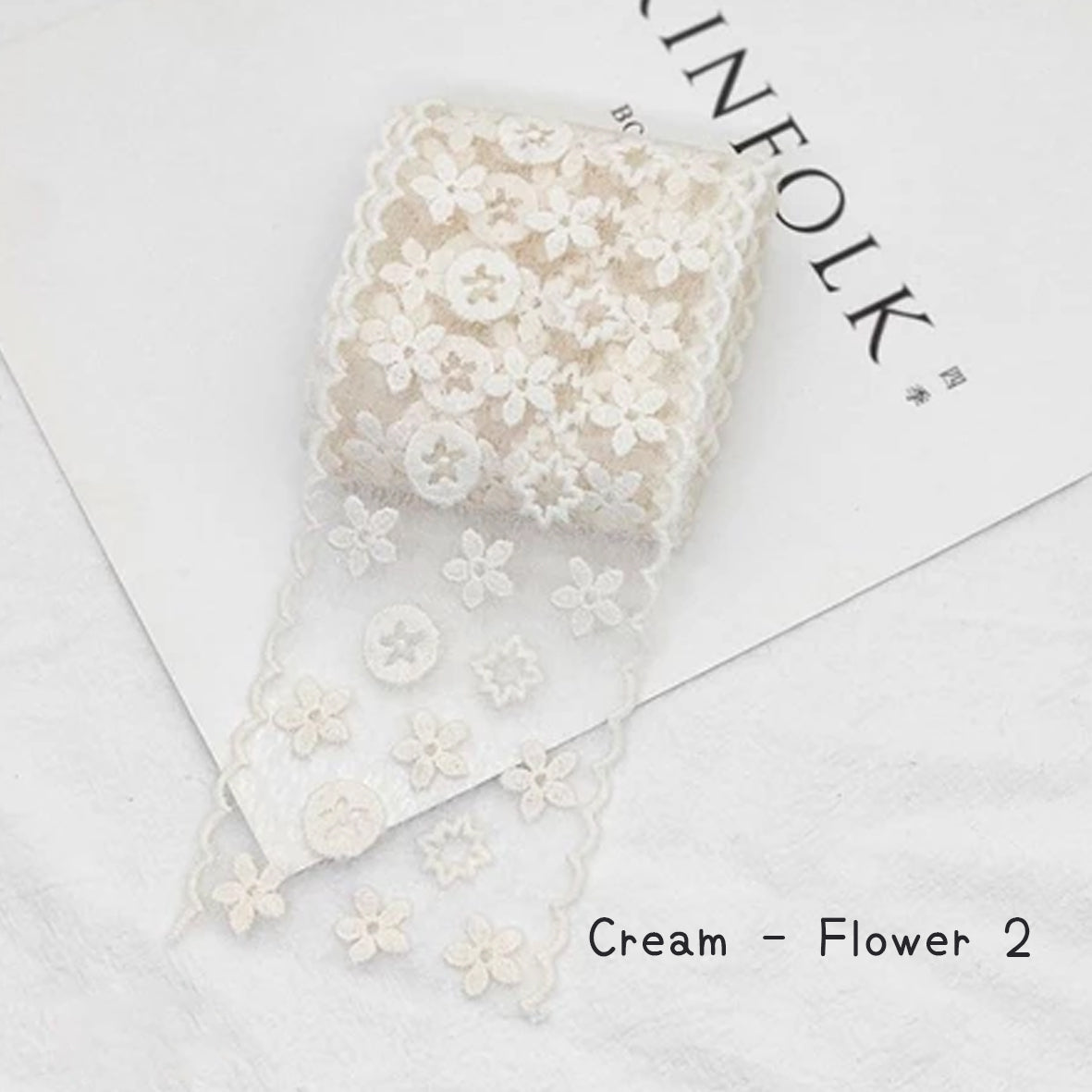蕾絲【愛心、花卉、葉子】 ~ 闊 6cm-7.5cm