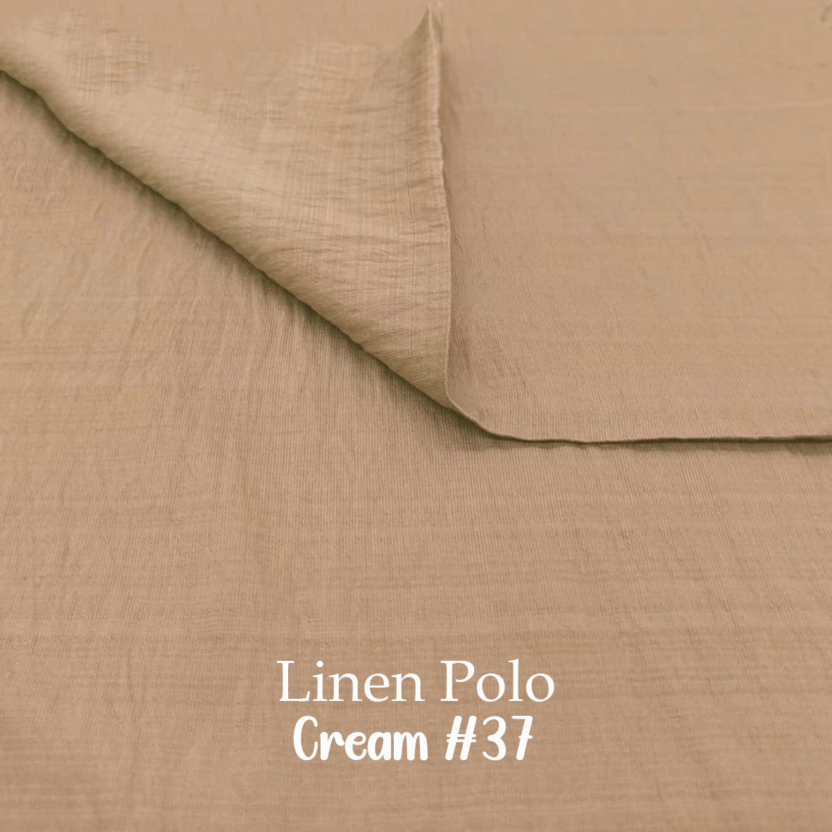 Linen Polo暗格紋布 適合下裙