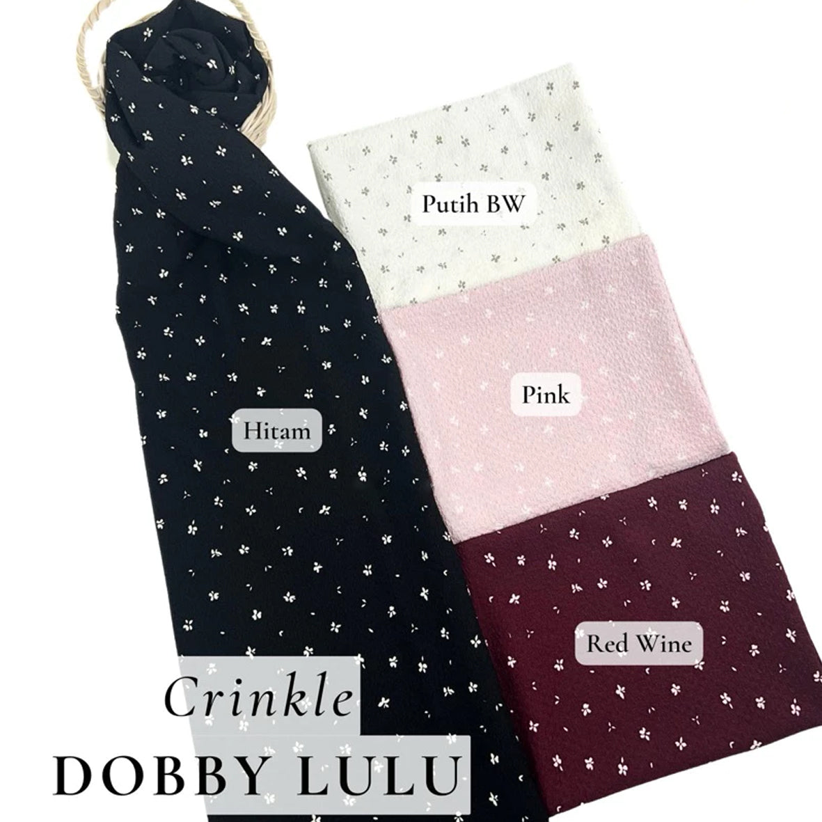 Dobby Lulu皺皺碎花布