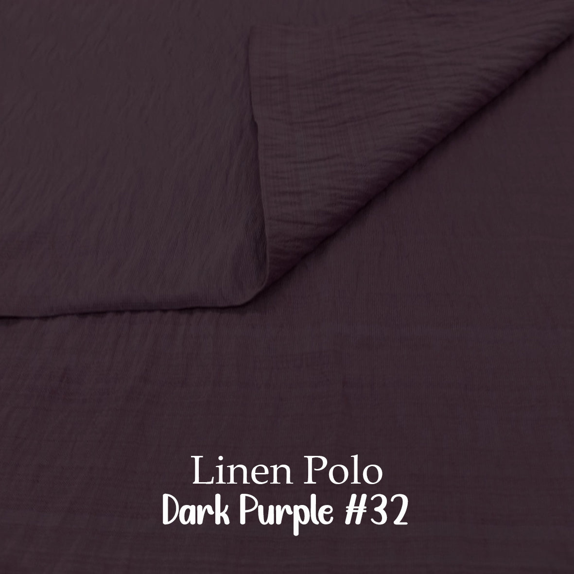 Linen Polo暗格紋布 適合下裙