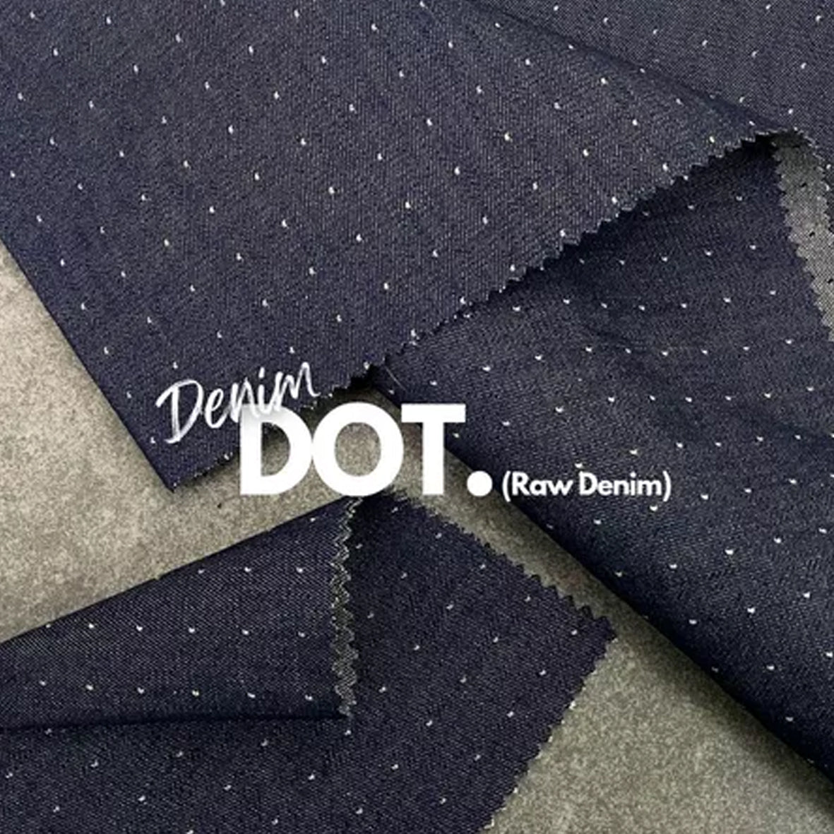 Denim Dot Raw 7.5 Oz