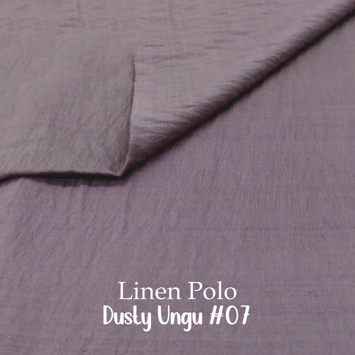 Linen Polo暗格紋布 適合下裙