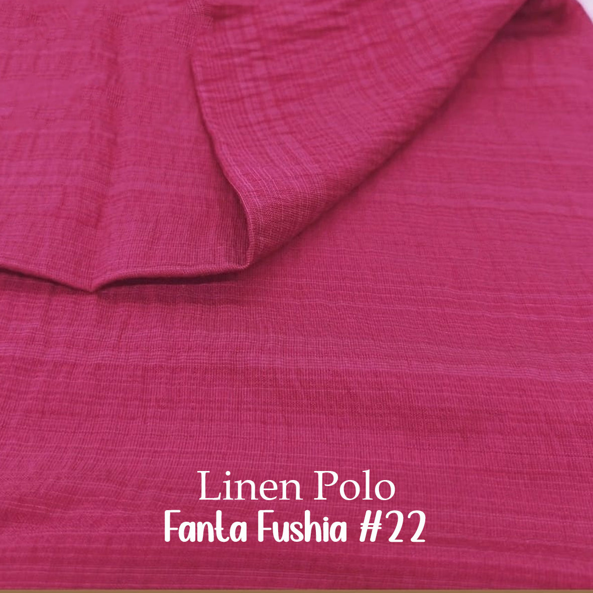 Linen Polo暗格紋布 適合下裙