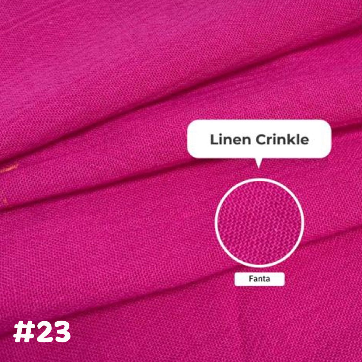 Linen Crinkle棉麻布 適合上衣/連身裙