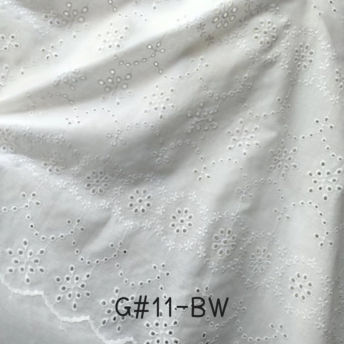 刺繡布 Bordir 1/1 Premium BW (1-19)