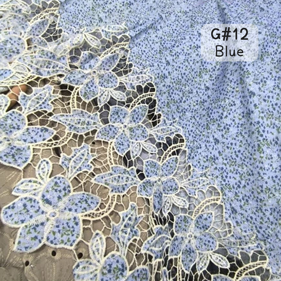 印花刺繡棉布