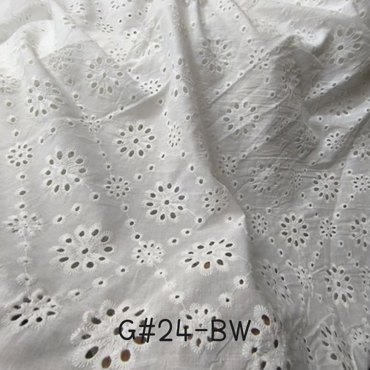 刺繡布 Bordir 1/1 Premium BW (20-37)