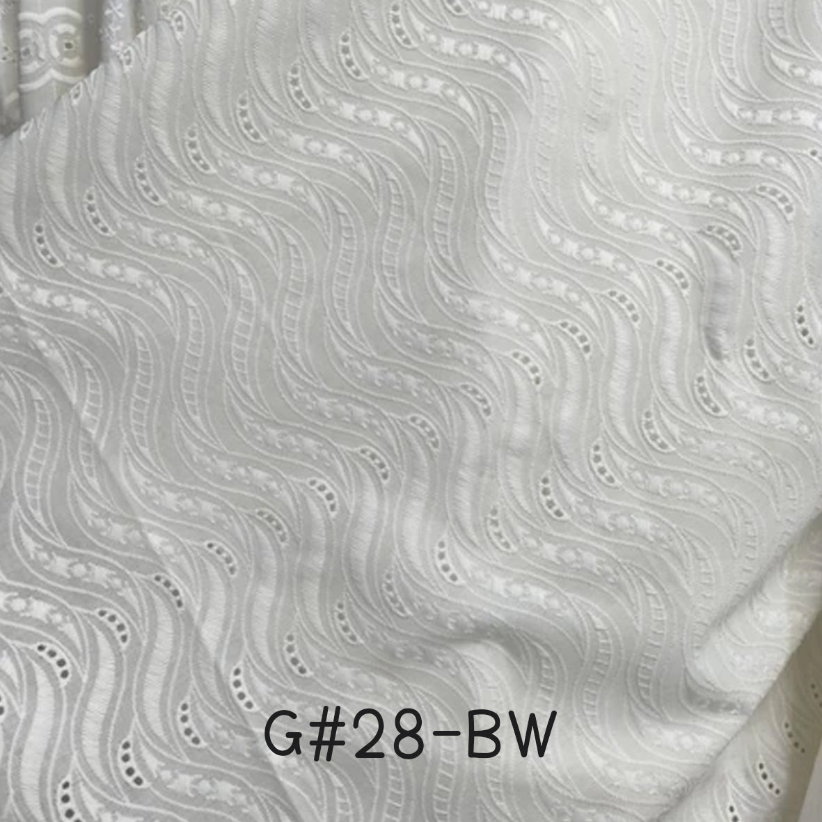 刺繡布 Bordir 1/1 Premium BW (20-37)