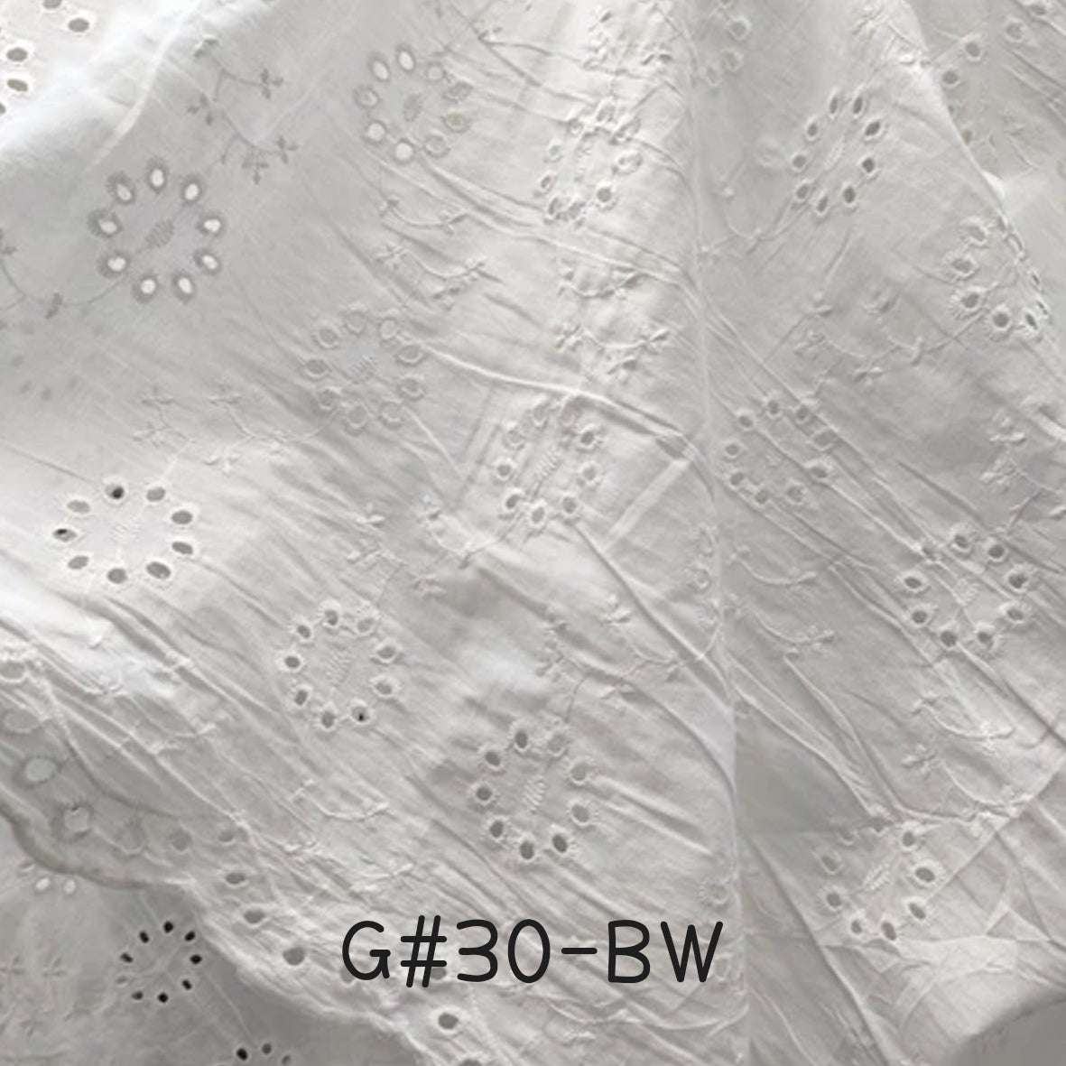 刺繡布 Bordir 1/1 Premium BW (20-37)