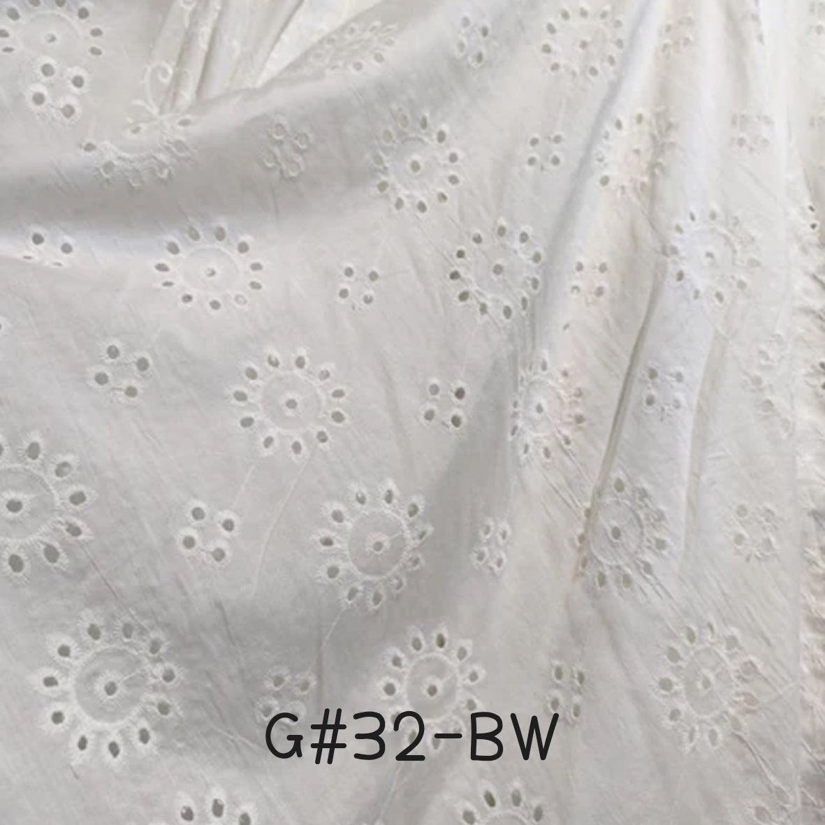 刺繡布 Bordir 1/1 Premium BW (20-37)