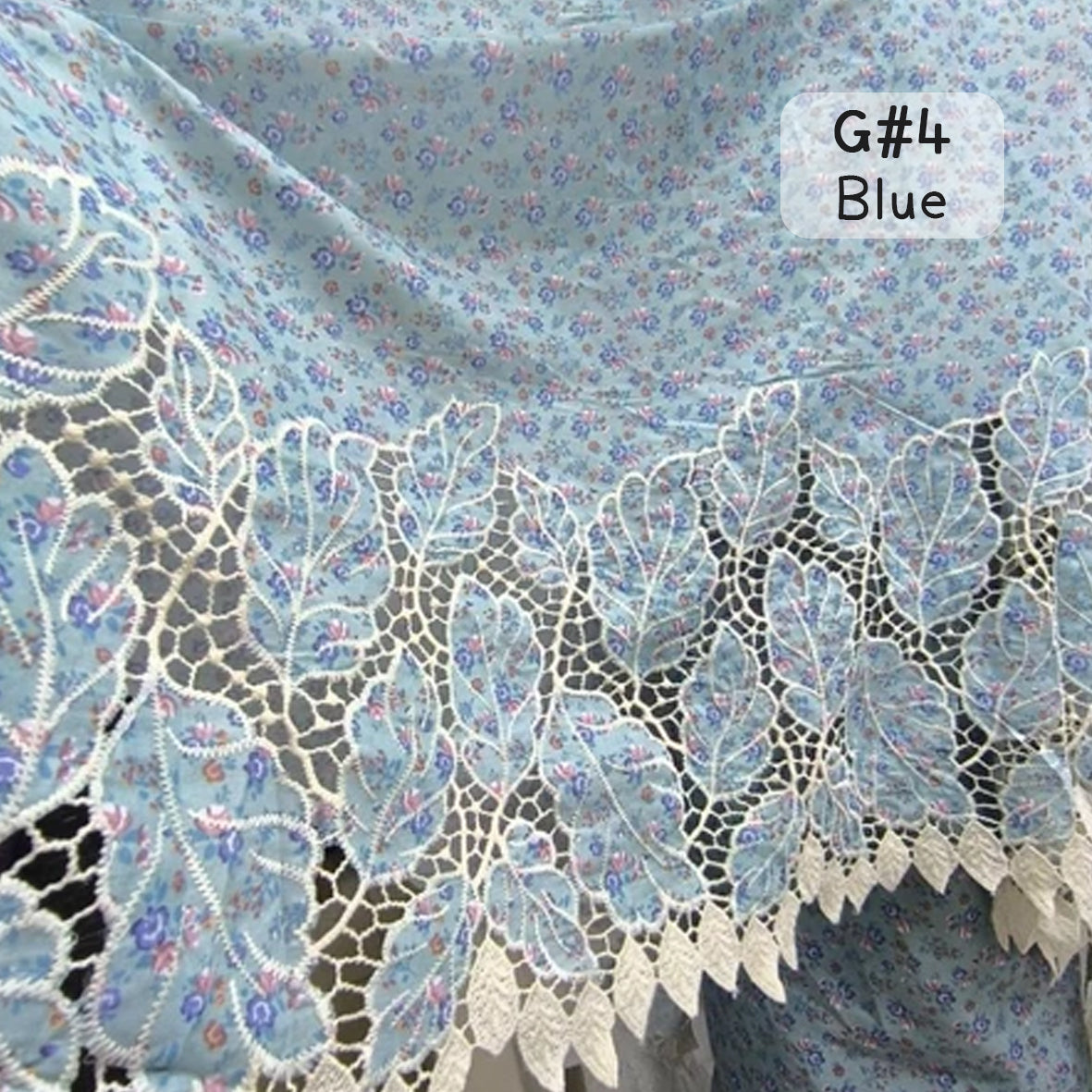 印花刺繡棉布