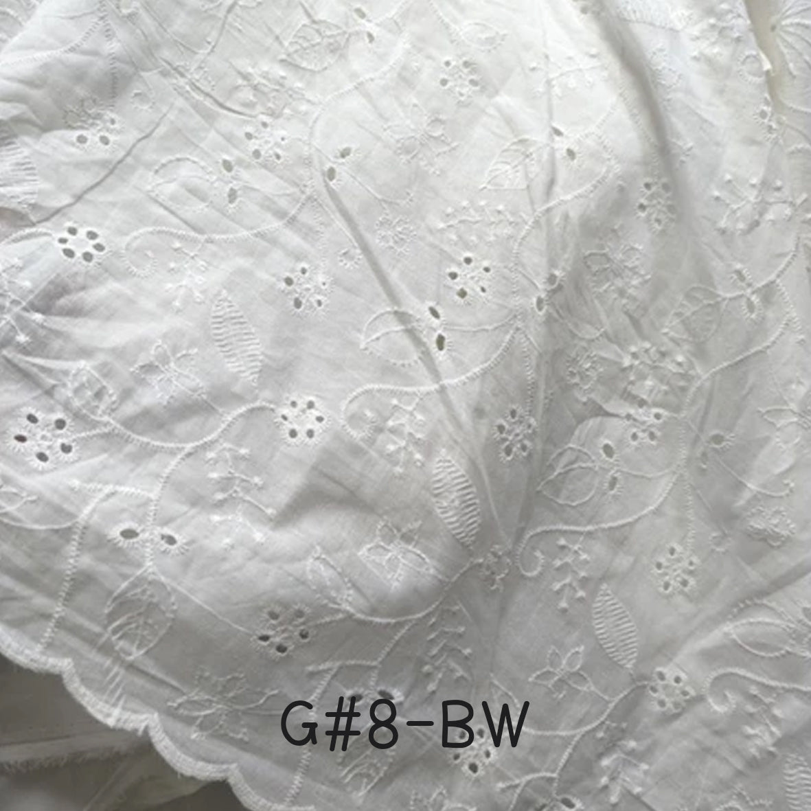 刺繡布 Bordir 1/1 Premium BW (1-19)