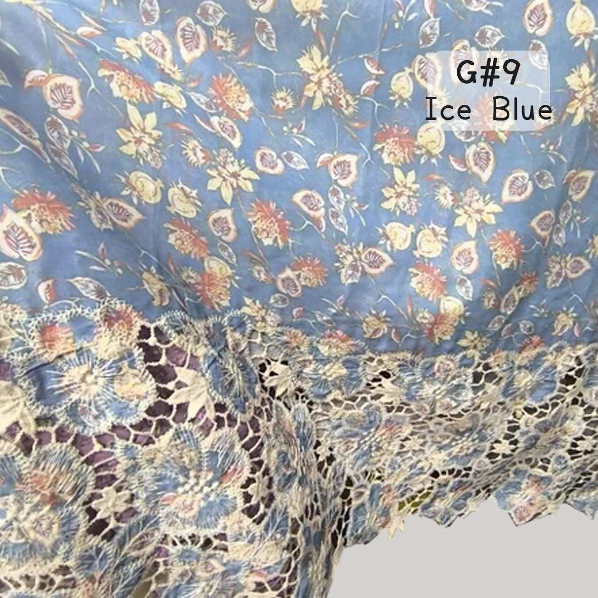 印花刺繡棉布