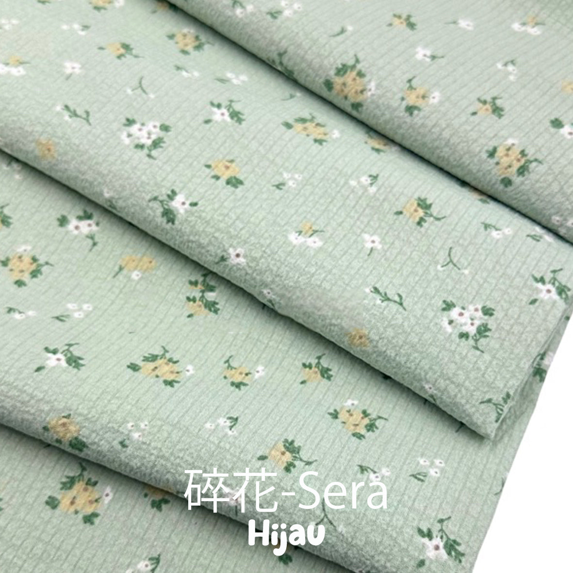 Floral Sera fabric suitable for tops/dresses/skirts