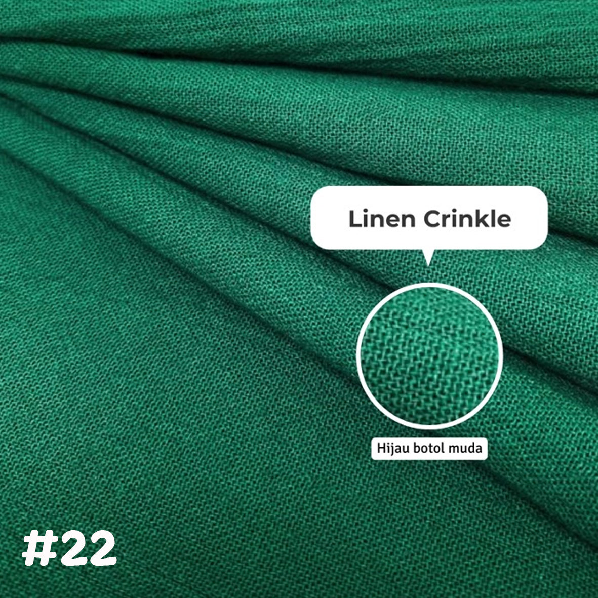 Linen Crinkle棉麻布 適合上衣/連身裙