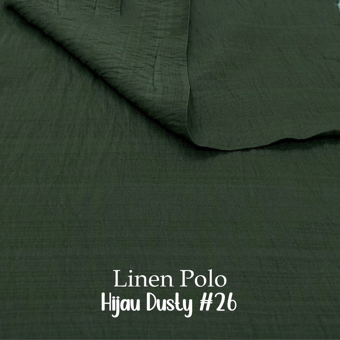 Linen Polo暗格紋布 適合下裙