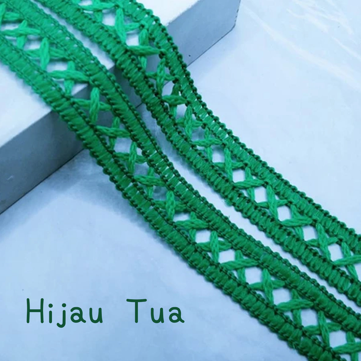 十字交叉蕾絲 ~ 闊 1.5cm