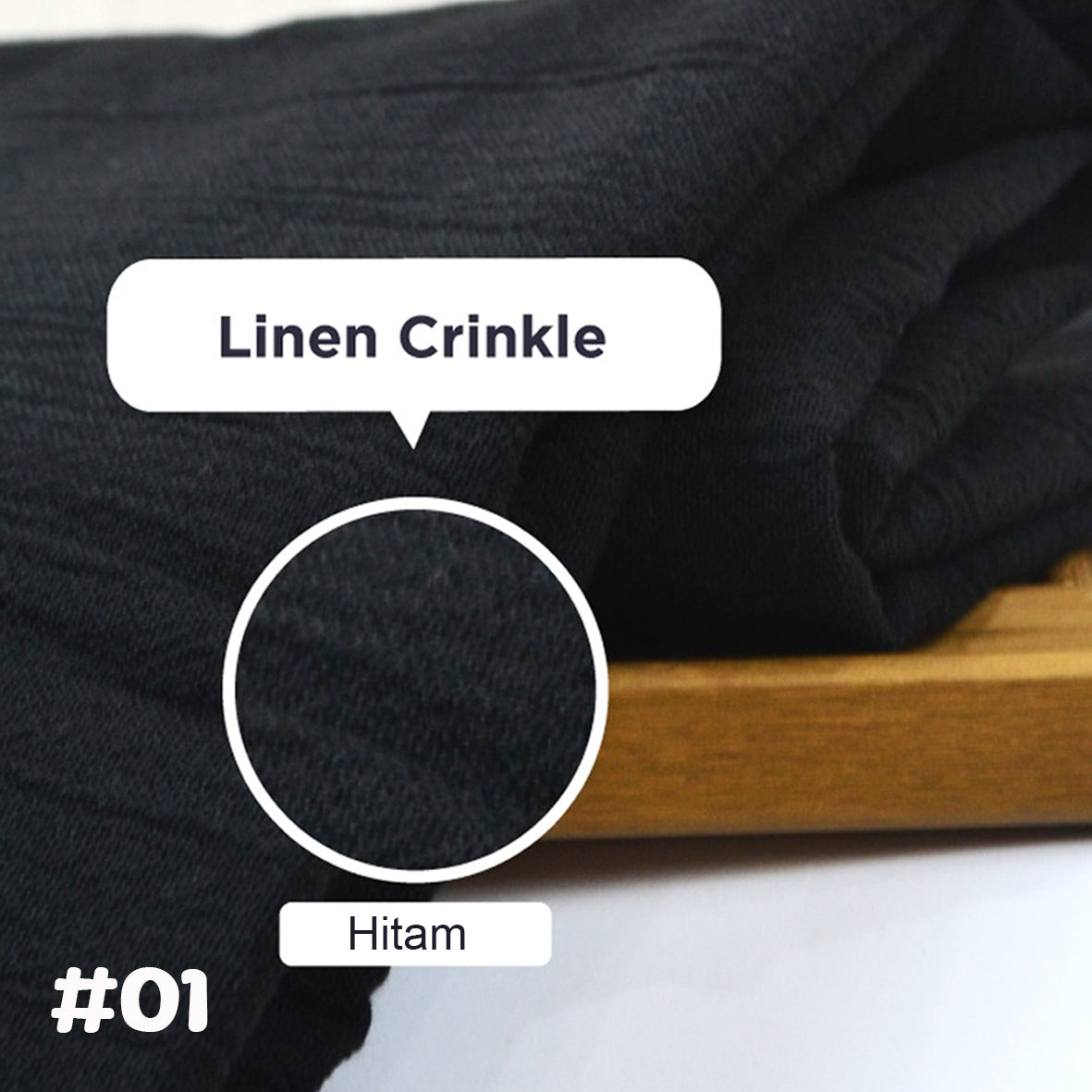 Linen Crinkle棉麻布 適合上衣/連身裙