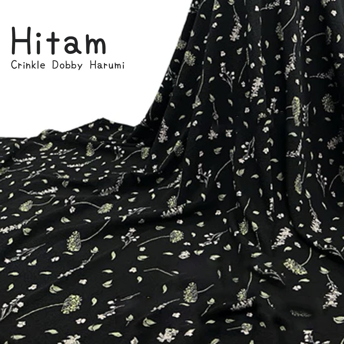 Dobby Harumi皺皺碎花布