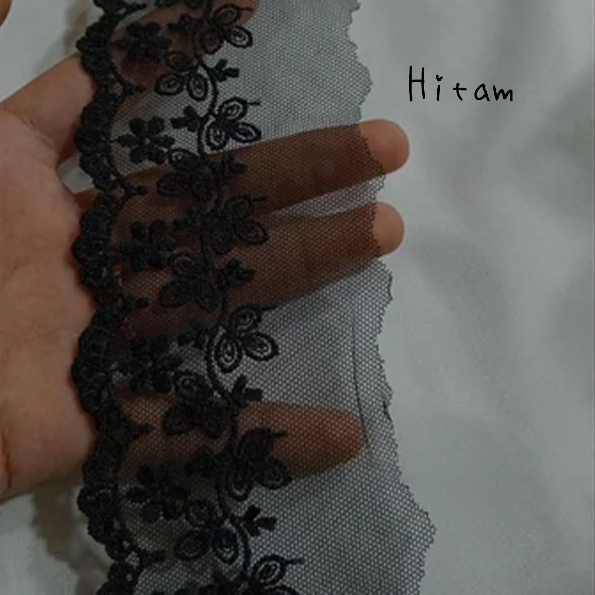 網紗蕾絲 ~ 圖案闊度 4.5cm ~ 蕾絲闊 7cm
