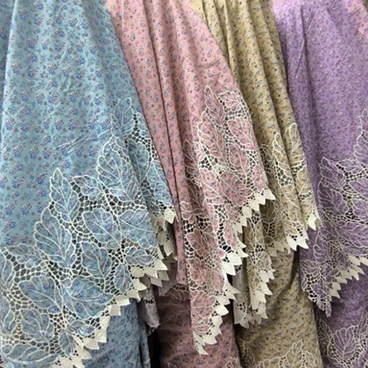 印花刺繡棉布