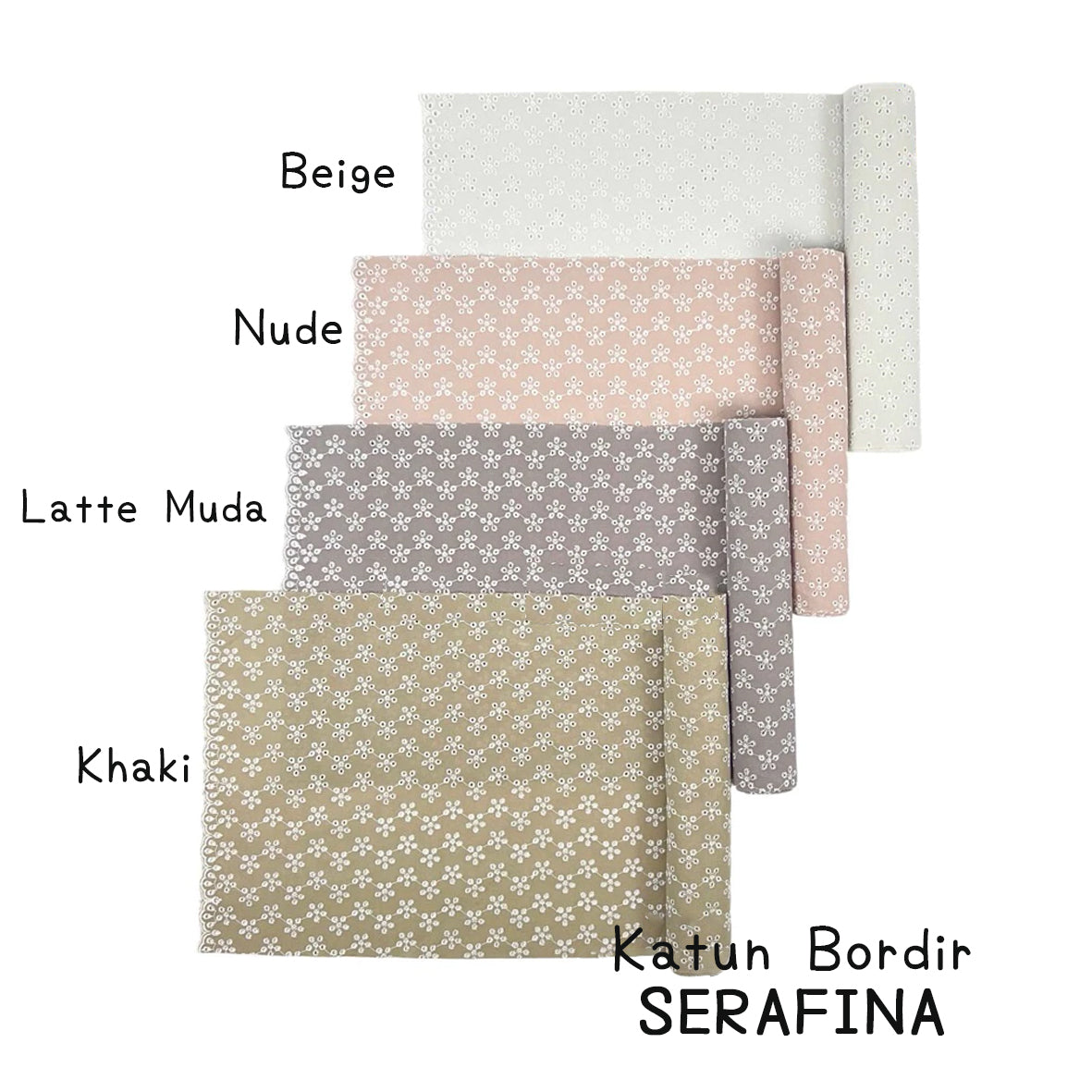 刺繡布 Bordir 1/1 Serafina