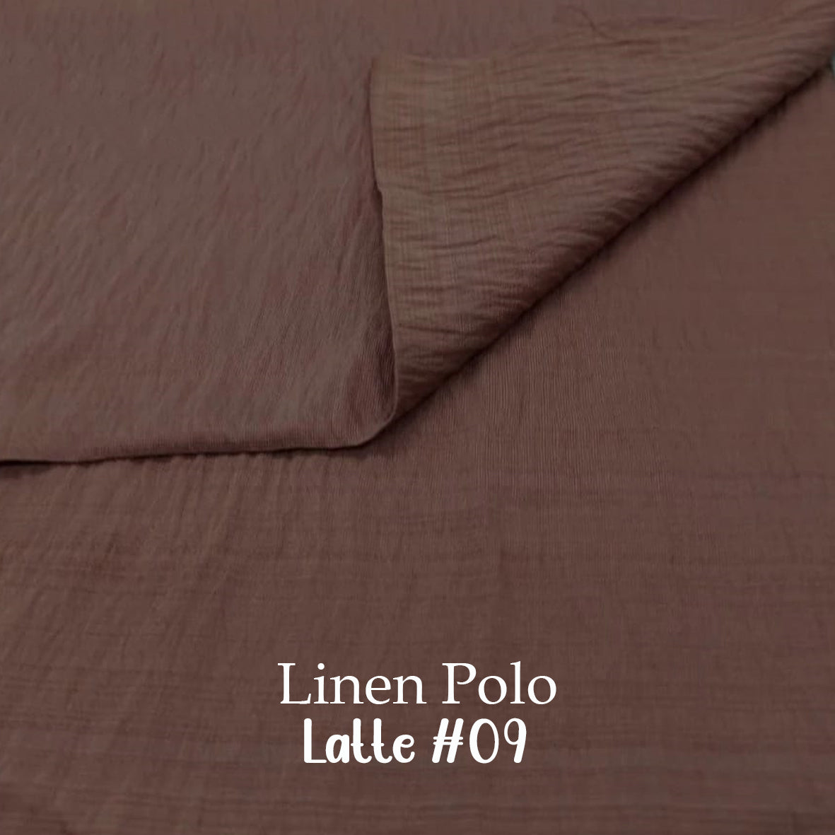 Linen Polo暗格紋布 適合下裙