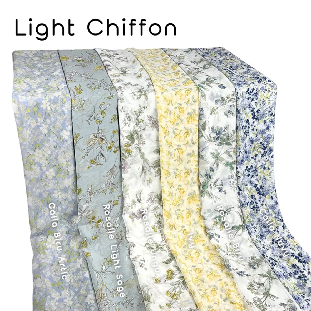 雪紡碎花布