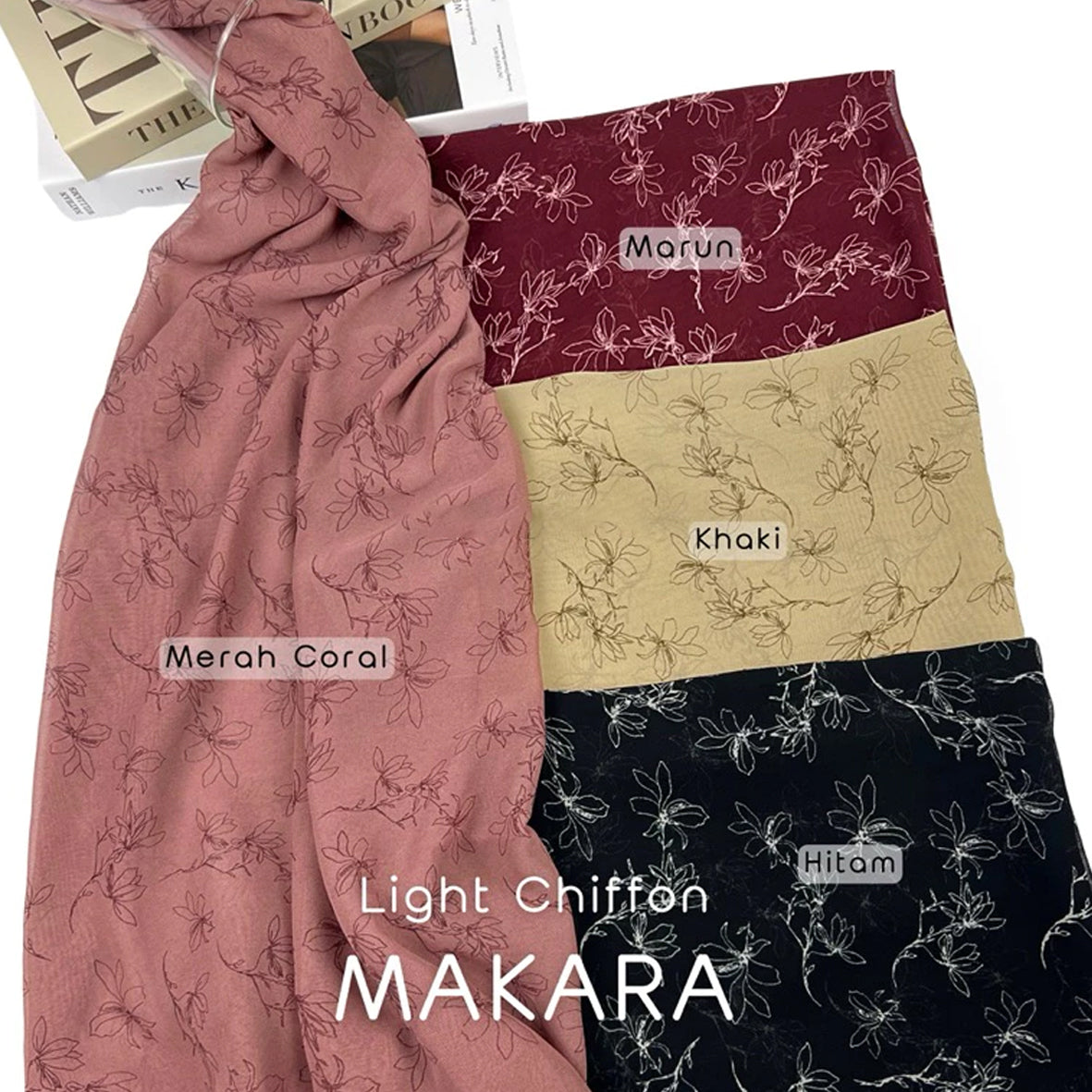 雪紡碎花布 Makara