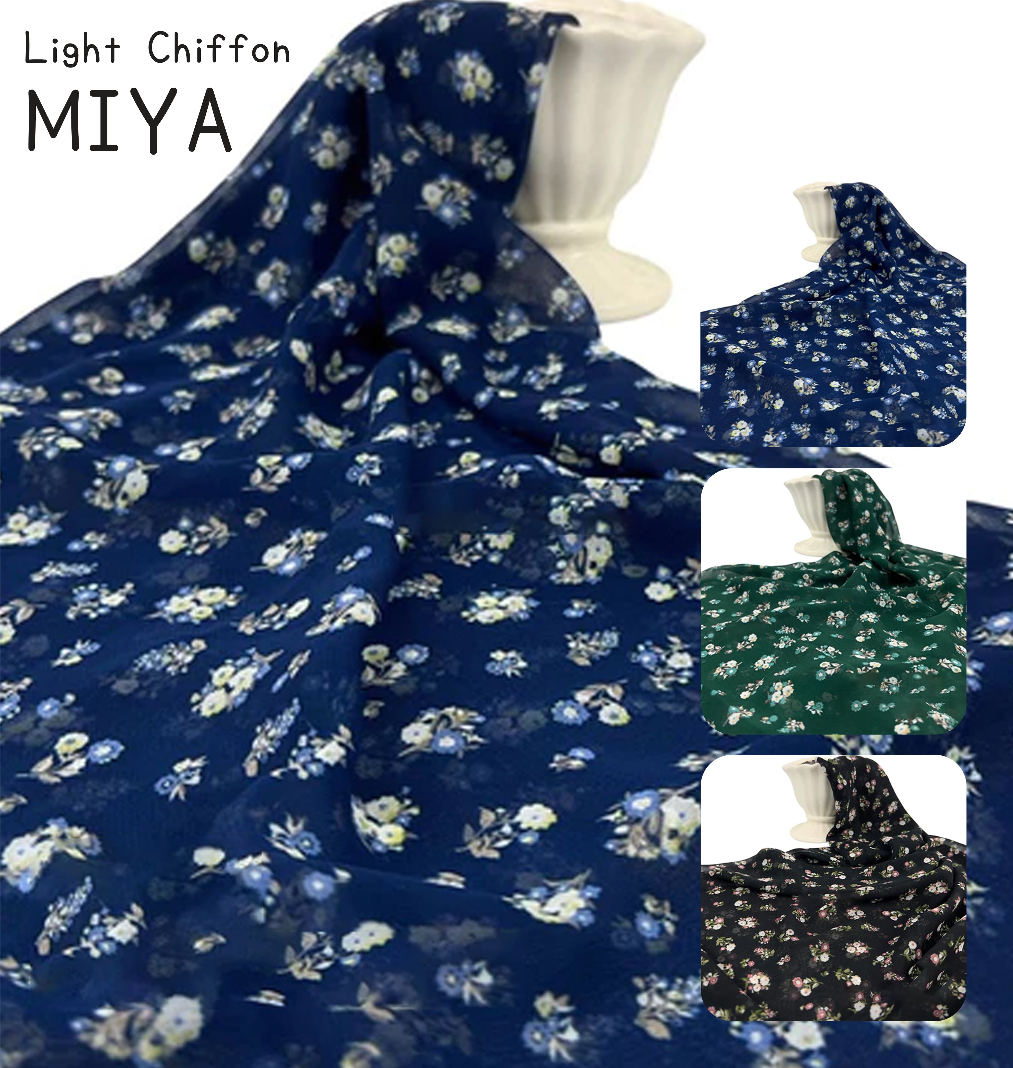 雪紡碎花布 Miya