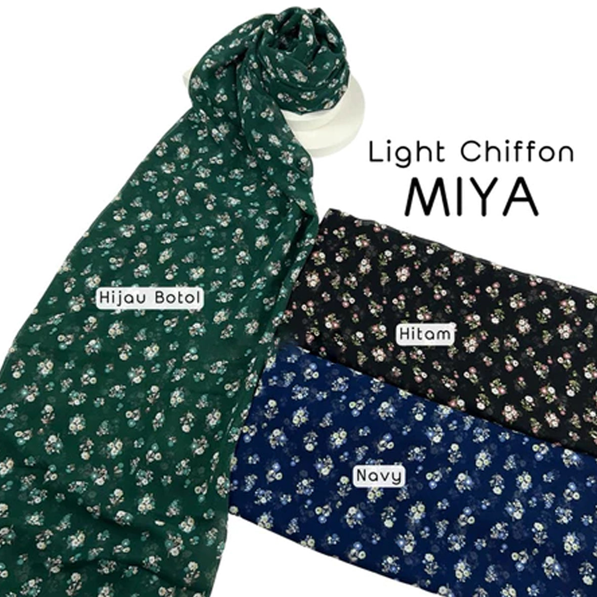 雪紡碎花布 Miya