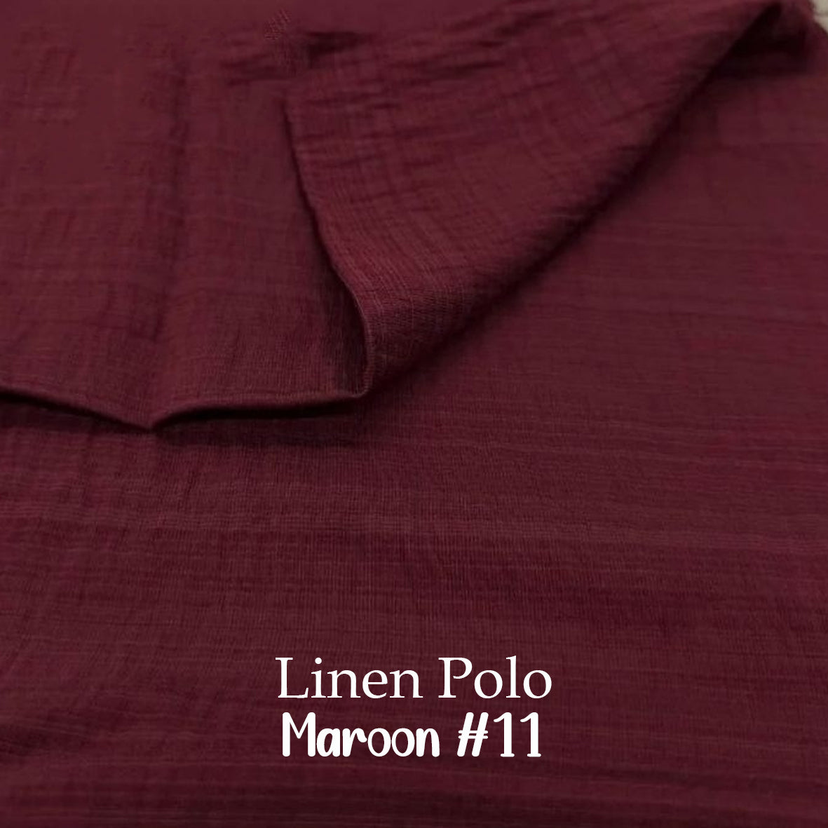 Linen Polo暗格紋布 適合下裙