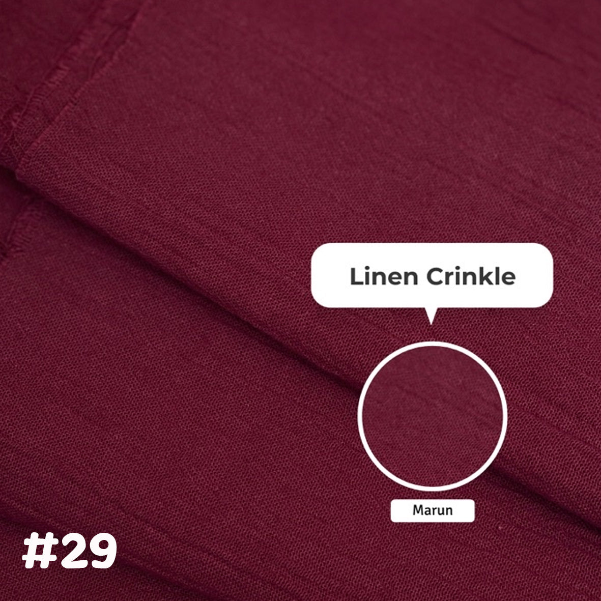 Linen Crinkle棉麻布 適合上衣/連身裙