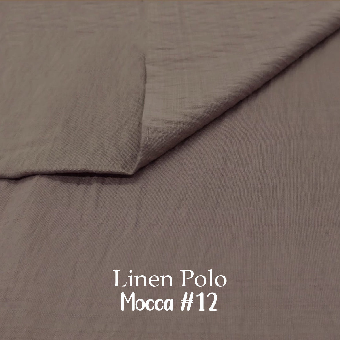 Linen Polo暗格紋布 適合下裙