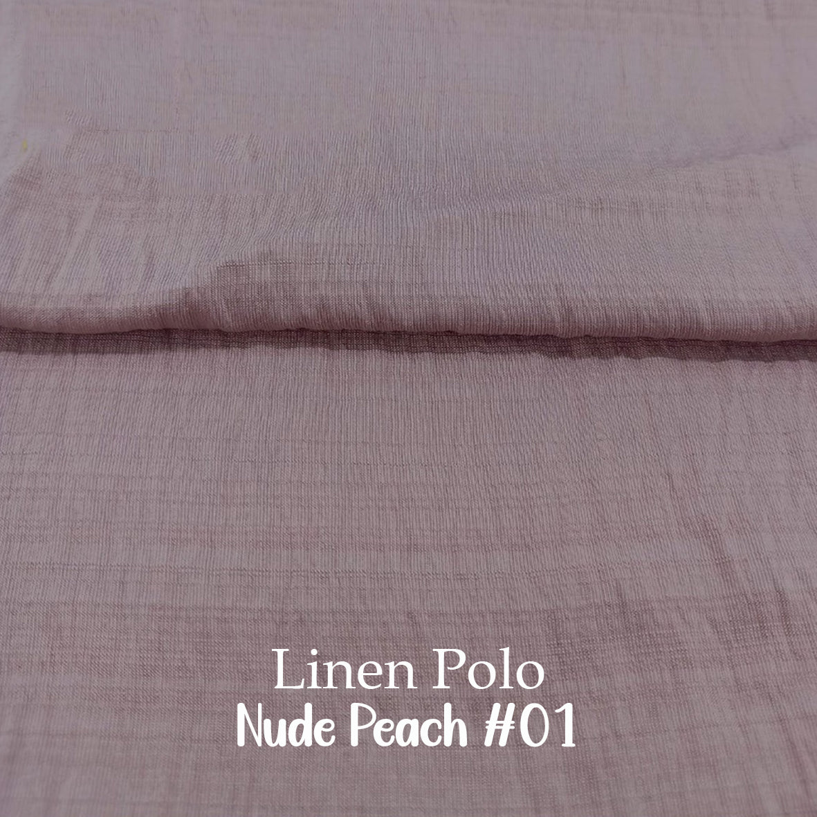 Linen Polo暗格紋布 適合下裙