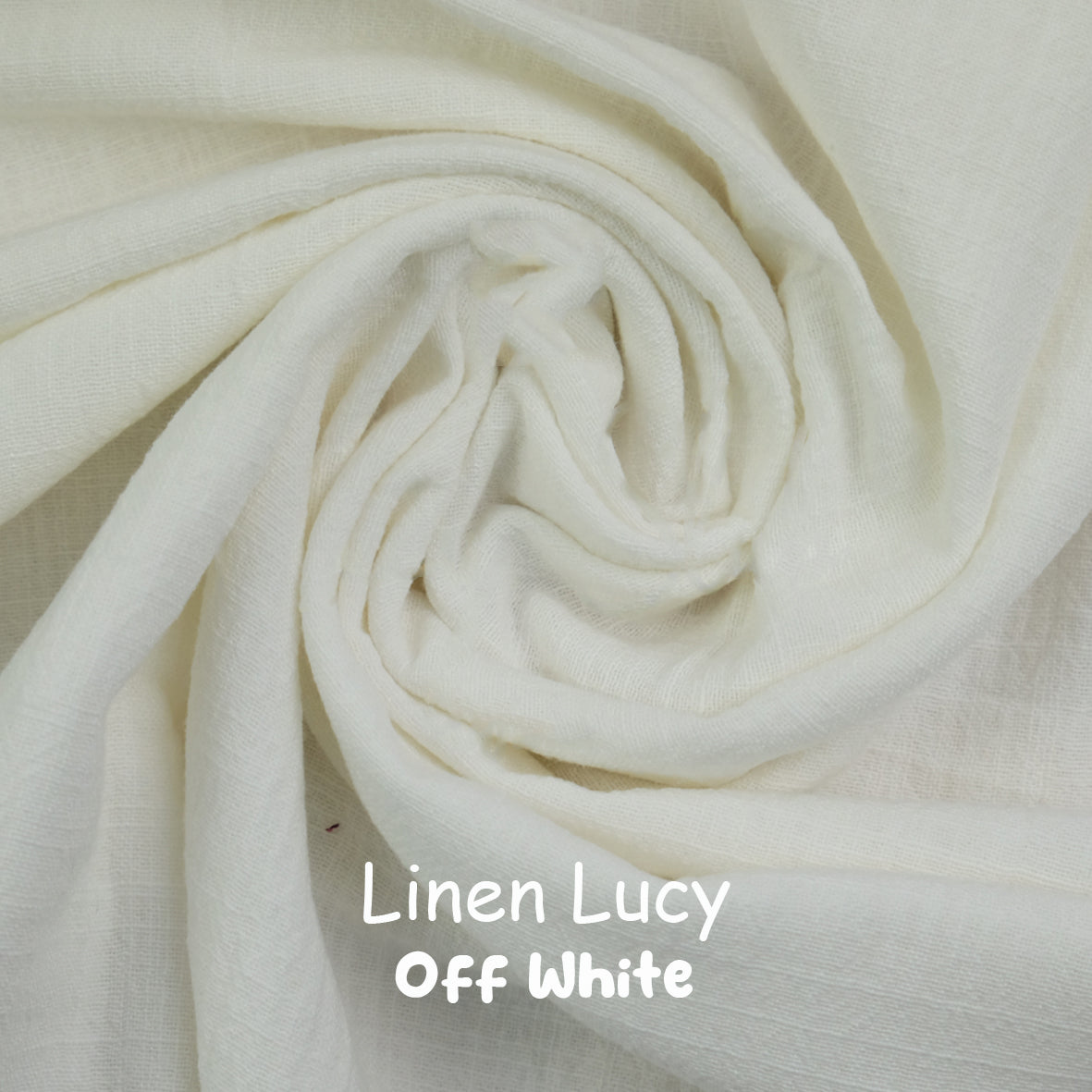 Linen Lucy 棉麻布（偏麻質）適合上衣/連身裙/下裙