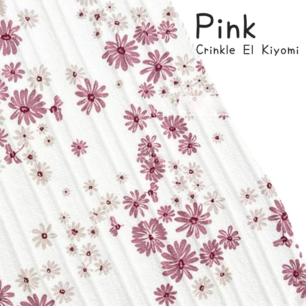 El Kiyomi條紋碎花布