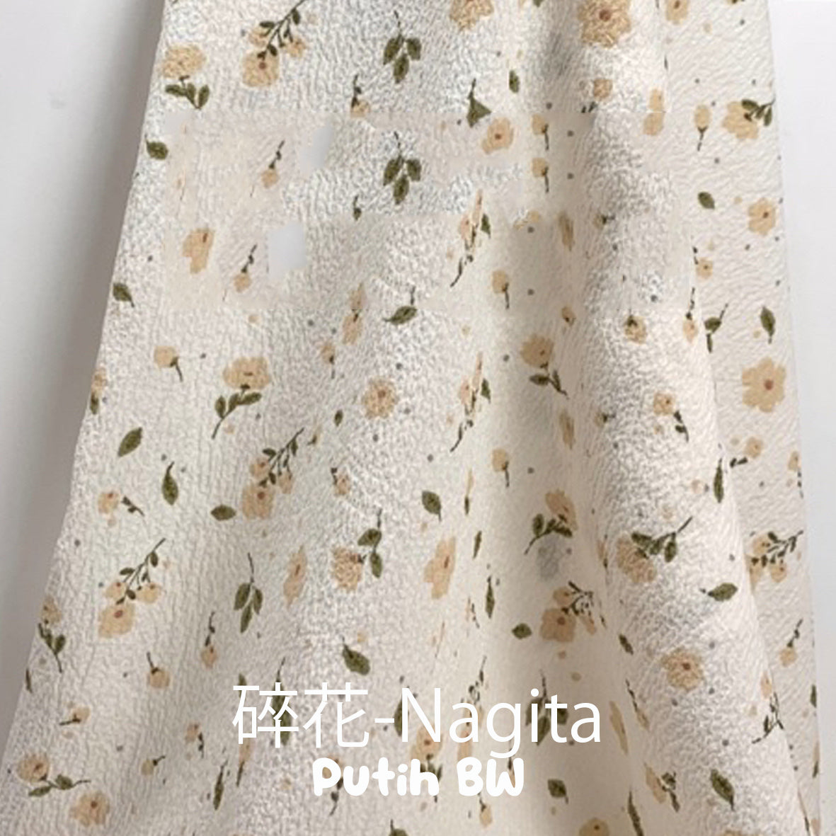 Floral Nagita fabric suitable for tops/dresses/skirts