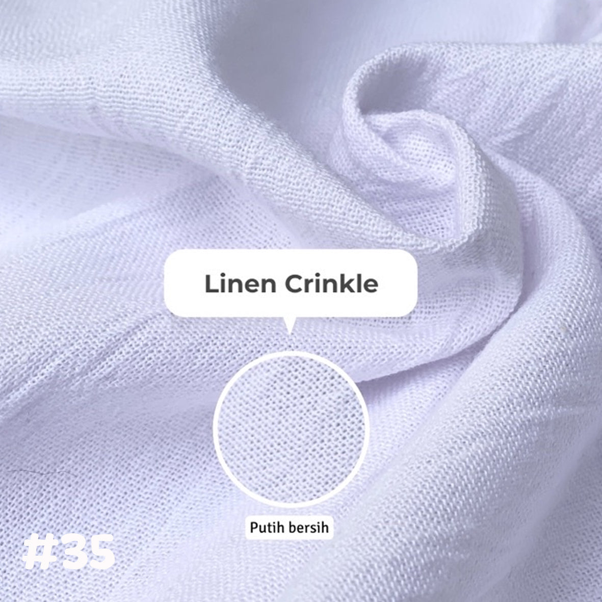 Linen Crinkle棉麻布 適合上衣/連身裙