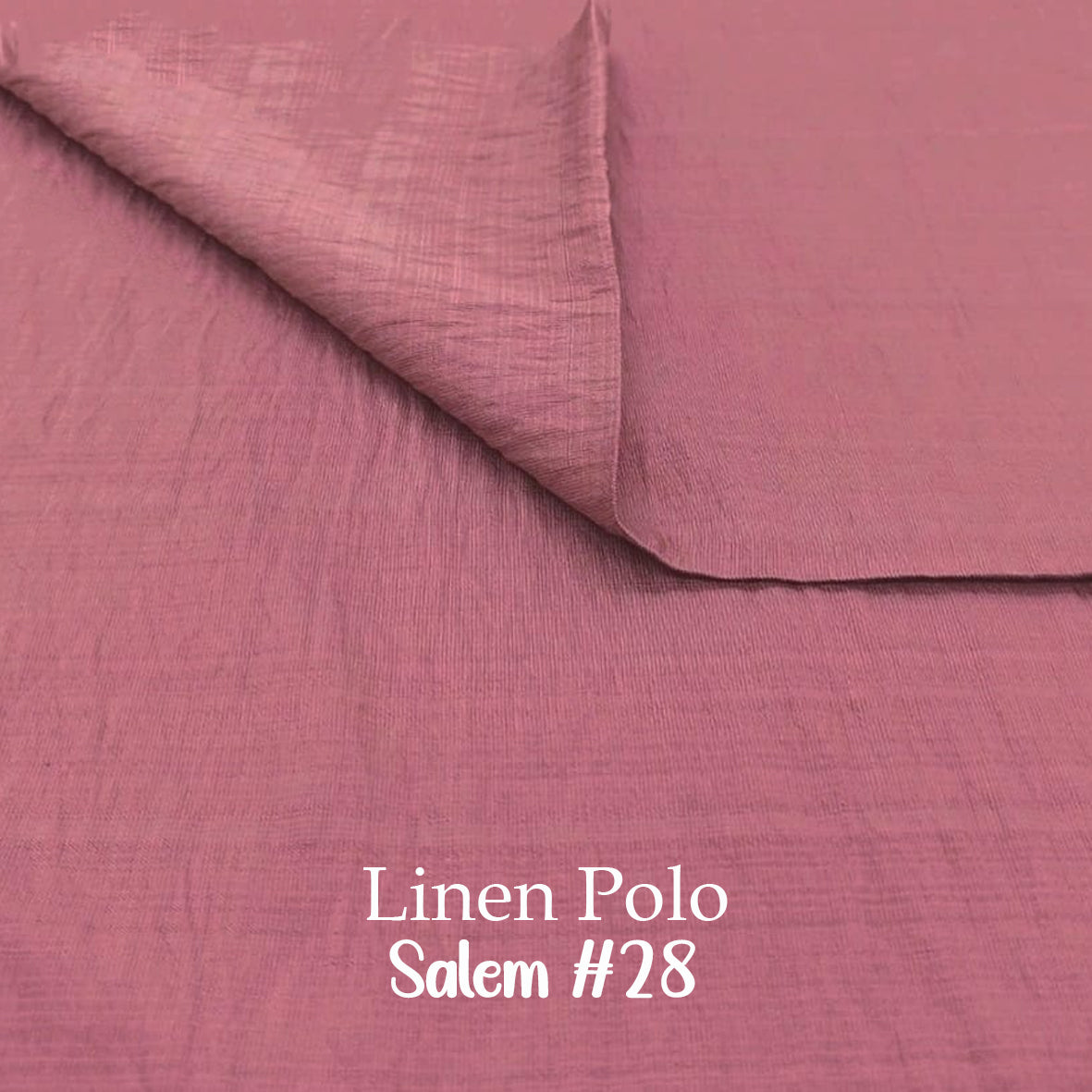 Linen Polo暗格紋布 適合下裙